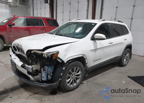 2019 Jeep Cherokee Latitude Plus 4X4 z USA, uszkodzony, nr VIN 1C4PJMLX7KD271287